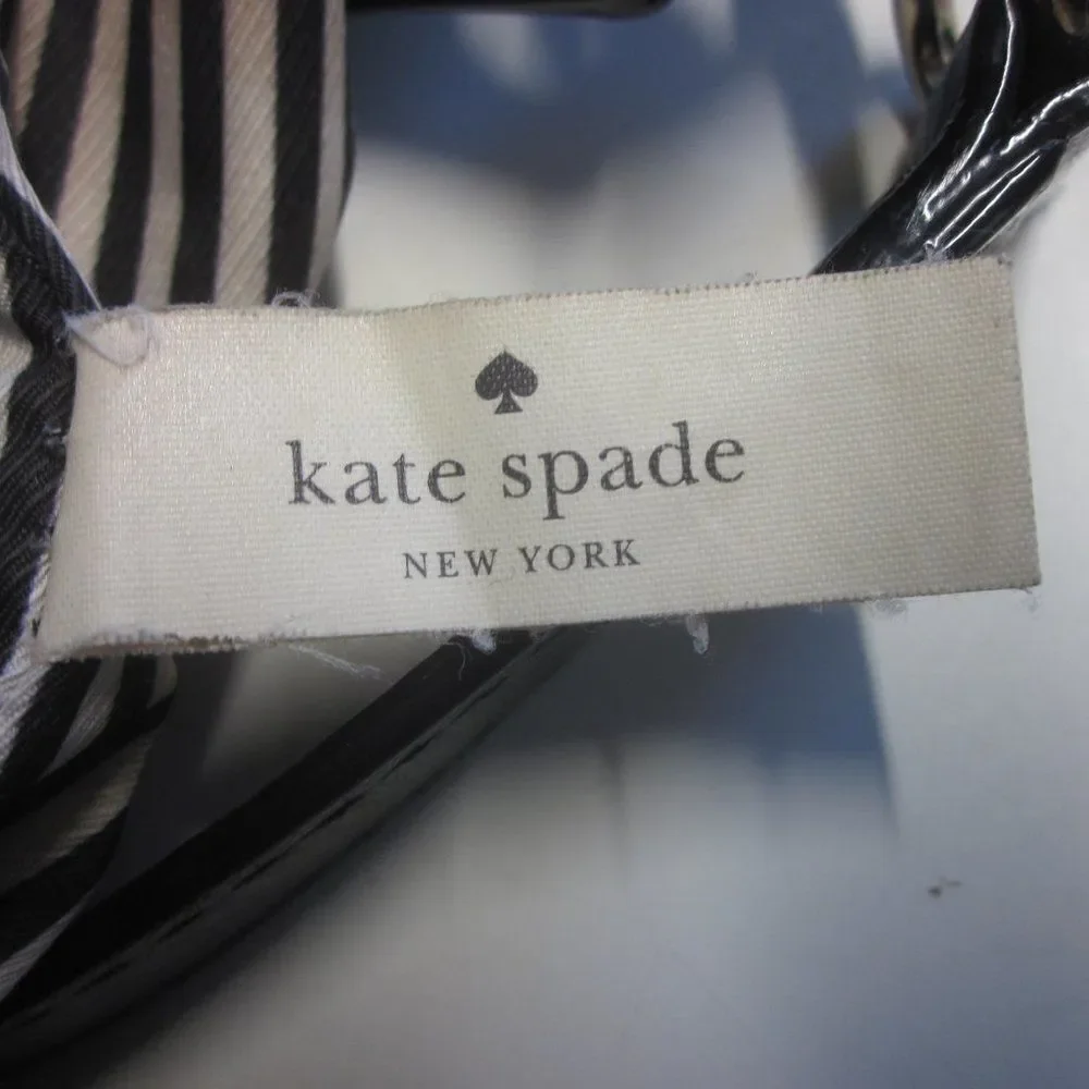 Kate Spade Black Pebbled Leather Purse Shoulder Bag Flap Top Bag